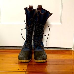 L.L.Bean Boot: Tall Waxed Canvas
